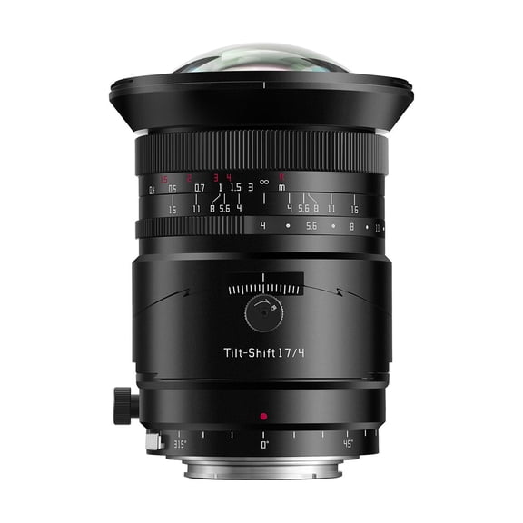 TTArtisan 17mm f/4 Tilt Shift Lens for Sony E, Black