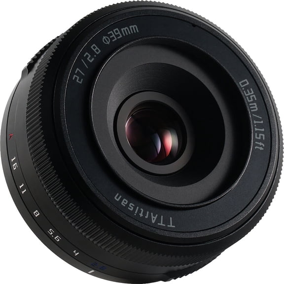 TTArtisan AF 27mm F2.8 Auto Focus Lens APS-C Camera Lens Compatible with for Sony E-Mount Mirrorless Cameras, Black