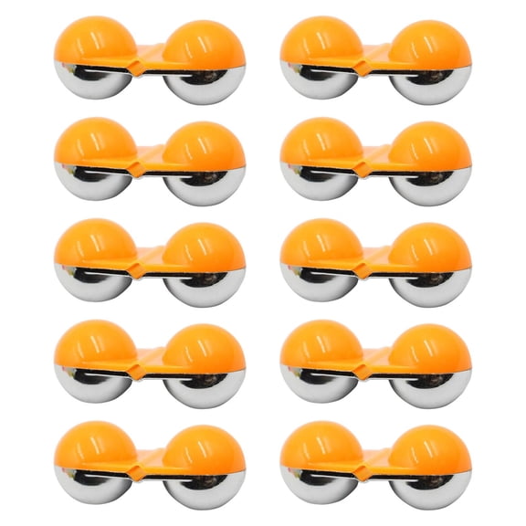 TTETTZ 1Pcs Fishing Inline Rattle Fish Bite Alarm Fish Tackle Bell Bead Luring Fishing Orange