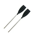 thumbnail image 1 of TTETTZ 2 Pieces Canoe Paddles Boat Paddles for Outdoor Activities Water Sports Raft 71.5CM, 1 of 9