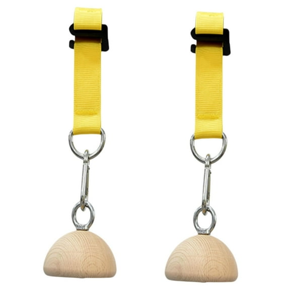 TTETTZ 2 Pieces Pull up Grips Cable Handles Men Women Hemisphere Hand Grips with Straps 95mm Bottom Flat