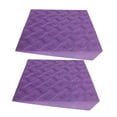 thumbnail image 1 of TTETTZ 2 Pieces Squat Wedge Block Anti Slip Portable Squat Ramp Calf Stretch Board Calf violet, 1 of 9
