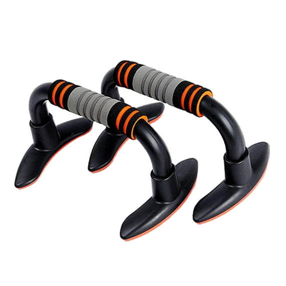 TTETTZ 2PCS Fitness Stands Bar Sports Gym Exercise Train Chest Sponge Hand Grip
