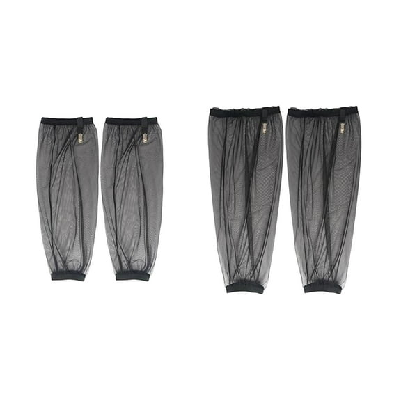 TTETTZ Arm and Leg Sleeves Comfort Mesh Net for Outdoor Activities Hiking Gardening L