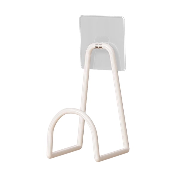 TTETTZ Badminton Racket Display Rack Portable Sturdy Wall Mount for Club Garage Gym White