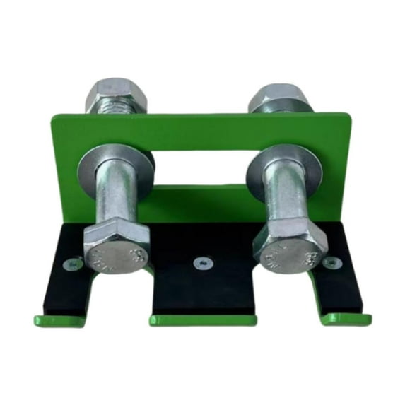 TTETTZ Barbell Holder for Squat Rack Rack Attachment Vertical Bar Holder Green