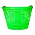 thumbnail image 1 of TTETTZ Bike Basket Front Pet Carrier Organizer Bicycle Cargo Basket Shopping Riding Green, 1 of 9