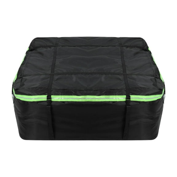 TTETTZ Car Rooftop Cargo Carrier Roof Rack with Night Reflective Strip, Waterproof Car Rooftop Bag Roof Cargo Bag for Outdoor Travel