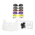 thumbnail image 1 of TTETTZ Football Visor Enhance Visibility and Protect Your Eyes for Football Helmets Clear Antifog, 1 of 9