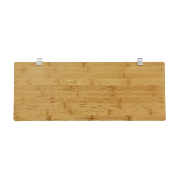 TTETTZ Grill Table Extension Board Bamboo Camping Tableware Accessory for RV Picnic 52cmx22.2cm