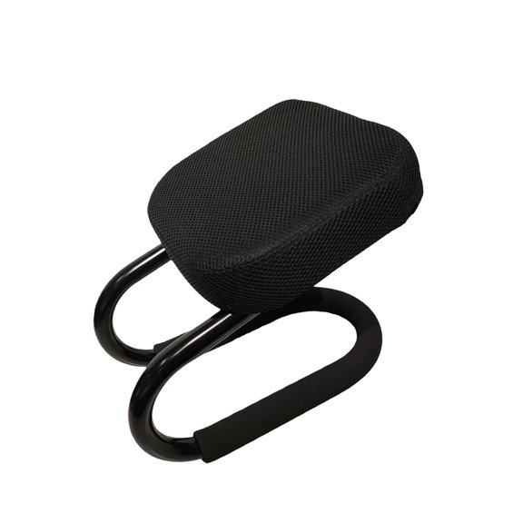 TTETTZ Kneeling Meditation Stool Ergonomic for Praying for Buddhist Studio Low Seat Black Tube