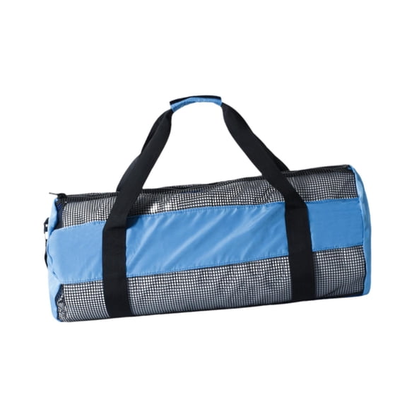 TTETTZ Mesh Diving Duffle Bag Foldable Storage Bag for Surfing Water Sports Rafting Blue