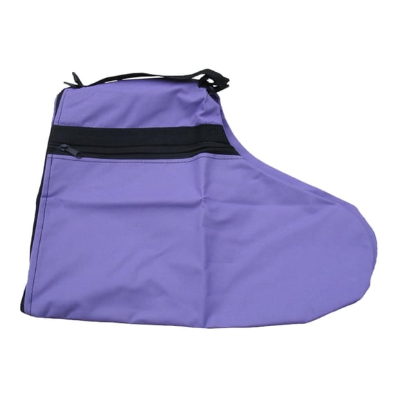 TTETTZ Roller Skate Bag Organizer with Shoulder Strap, Storage for Inline Skates, Ice Skates for Carrying During Figure Skating Training And for Violet