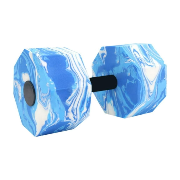 TTETTZ Water Weight Fitness Aquatic Bar Float Water Aerobics for Men Women Beginner Blue White