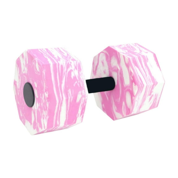 TTETTZ Water Weight Fitness Aquatic Bar Float Water Aerobics for Men Women Beginner Pink White