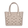 thumbnail image 1 of Time and Tru Women's Lightweight Mini Beach Tote Bag, Tan, 1 of 5