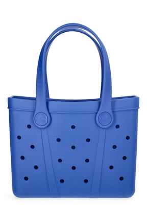 Women's Waterproof EVA Mini Beach Tote Bag, Blue