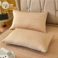 thumbnail image 1 of TTJ 2-Pack Cool Feel Silk Pillowcases 20x26 in Cooling Solid Color Pillow Shams Soft Smooth Skin And Hair Friendly Breathable Pillow Covers Dorm Bed Linens Cooling Pillowcase, 1 of 7