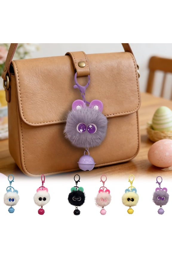 Bag Charms for Handbags Small Gift Ideas Car Key Chain Keychain Backpack Zipper Pull Key Decoration Decorative Key Ring for Keeping Keys Organized and Easy to Find