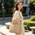 thumbnail image 1 of TTJ Convertible Women's Tote Crossbody Shoulder Bag Large Capacity Work Commute Handbag With Zip Closure Inner Organizer Pocket Versatile Everyday Travel Purse, 1 of 6