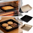 thumbnail image 1 of TTJ Cooking Sheets Baking Trays for Oven Nonstick Cake Pan Rectangular Baking Pan Rust Resistant Easy Clean Bakeware for Cakes Lasagna Brownies Casserole Use, 1 of 6