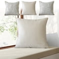 thumbnail image 1 of TTJ Gifts Chenille Decorative Throw Pillow 17.7x17.7 in Soft Plush Cushion With Insert Decorative Accent For Sofa Bed Window Seat Comfortable Home Bedding Decor, 1 of 8