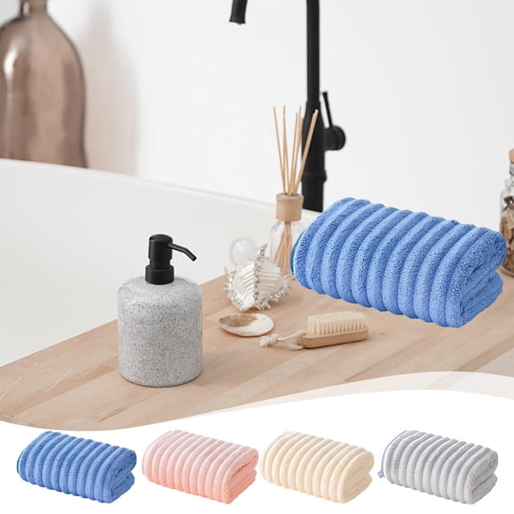 TTJ Gifts Multipurpose Velvet Cleaning Cloth 13.4 in Plush Absorbent Lint Free Kitchen Bathroom Towel Soft Durable Hotel Grade Velvet Rag For Polishing And Drying