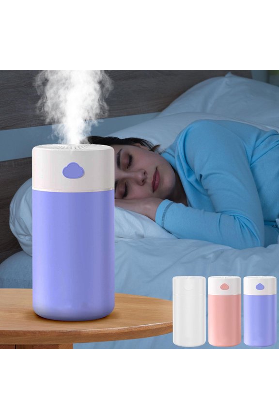 Humidifiers Air Humidifier 1PC Cloud Humidifier Home and Car USB Humidifier Mini Hydrating Aromatherapy Diffuser with 400ML Large Capacity
