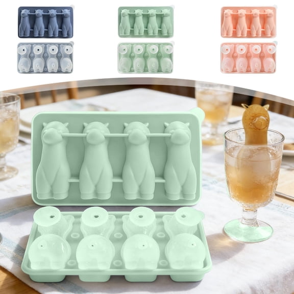 TTJ Ice Tray Ice Molds Stainless Steel Plates Dinner Plates Reusable Round Serving Platters for Camping Picnic BBQ Kitchen Restaurant Daily Use