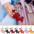 thumbnail image 1 of TTJ Keychain Purse Charms Gifts for Women Cute Leather Pendant Loves Pendant Mobile Phone Pendant Versatile Tassel Keychain Pendant for Friends, Couples and Matching Sets, 1 of 7