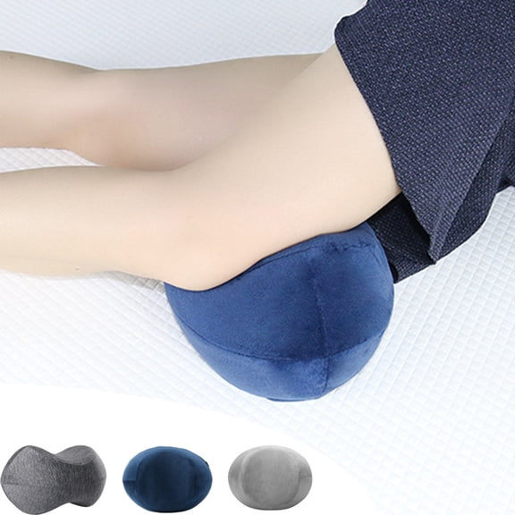 TTJ Memory Foam Knee Pillow For Side Sleepers Leg Support Wedge Cushion For Spine Relief And Hip Alignment Ergonomic Breathable Washable Cover For Better Sleep