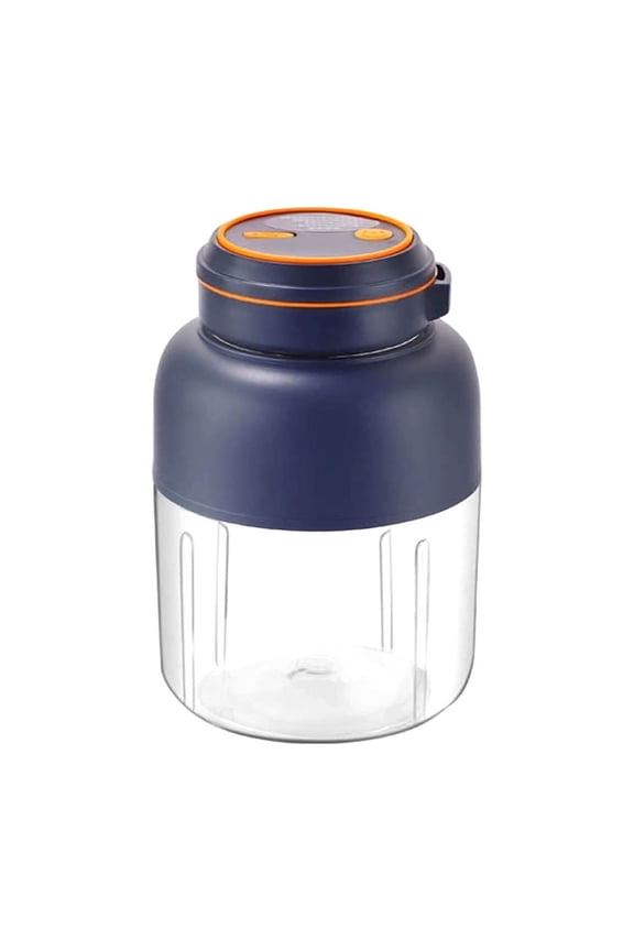 Portable USB Fruit Juicer With Powerful Ice-Crushing Blades Personal Blender Smoothie Mixer Portable USB Rechargeable Small Blender For Travel Gym Office Fruit Juice
