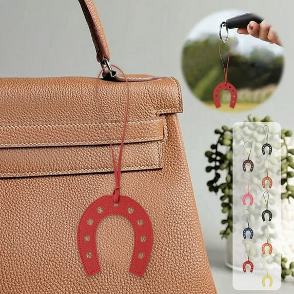 TTJ Purse Charms for Handbags Cute Keychain Women Gifts for Birthday Horseshoe Shaped Pendant Vegetable Basket Pendant Creatives Decoration Cute Small Accessory Car Keychain Pendant