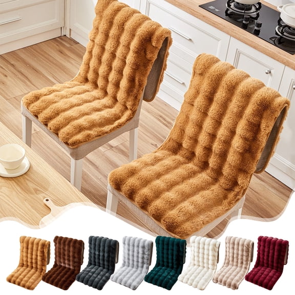 TTJ Reading Pillow Back Pillow for Bed Sitting up Winter Plushs Siamese Seat Cushion Non Slide Thickened Siamese Backrest Cushion Chair Cushion Suitable for Chairs Stools and Sofas
