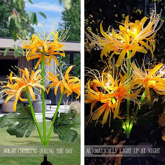 TTJ Solar Lights Outdoor Solar Lights Outdoor Decorative Outdoor Solar Lawns Light Garden Courtyard Light Landscapes Light