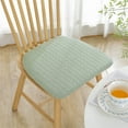thumbnail image 1 of TTJ Solid Color Thick Non Slip Oval Seat Cushion Breathable Four-Season Cotton Pad Comfortable Buttocks Support Chair Cushion For Dining Office Study Use, 1 of 6