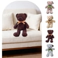 thumbnail image 1 of TTJ Stocking Stuffers for Women Small Stuffed Animals Soft Bed Throw Pillows Valentines Day Teddy Bear Cuddly Toys Cute Rag Doll Doll 's Activities Gift Dolls, 1 of 7