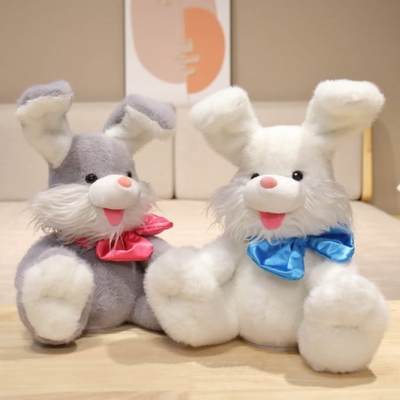 TTJ Stuffed Animal Small Stuffed Animals Easter Talking Bunny Repeats What You Say Easter Talking Bunny Repeats What You Say