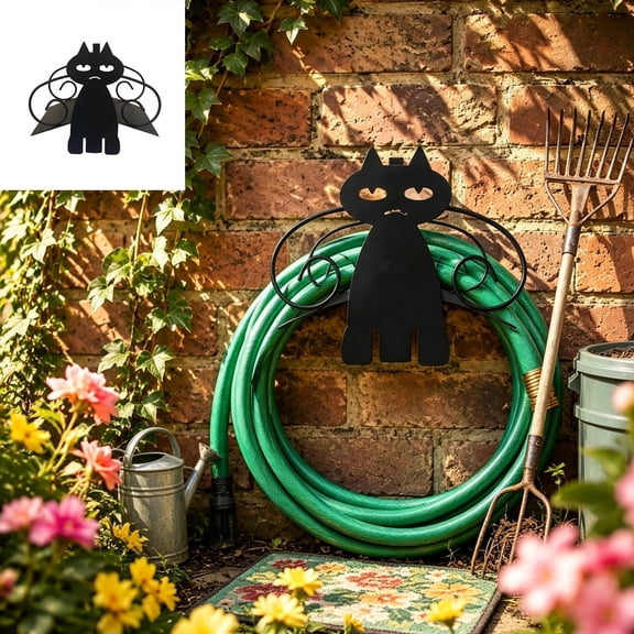 TTJ Wall Shelves Shelves for Wall Shaped Outdoor Garden Watering Grass Water Pipe Placement Storage Rack Decoration Storage Flower Rack