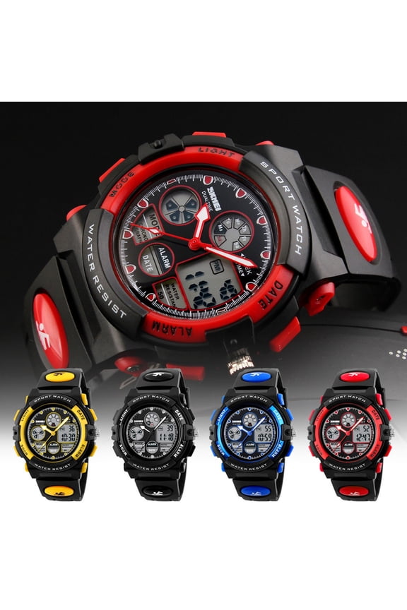 Watch for Men Watch Cases for Men Waterproof Digital Watch Multi Function Alarm Stopwatch Backlight Sport Outdoor Running Hiking School Work Daily Use