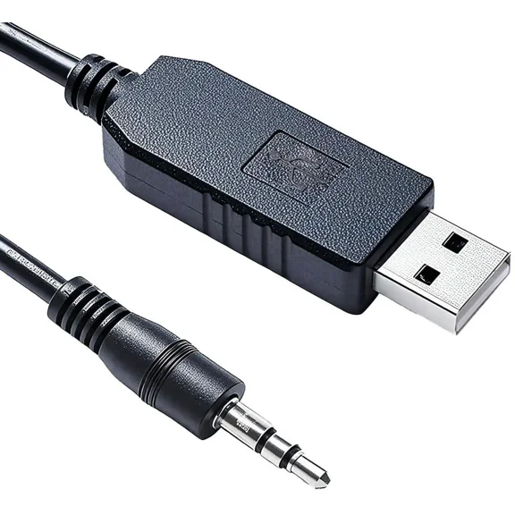 TTL-232R-5V-AJ 3.5mm Audio Jack UART Adapter Cable, TTL to USB UART 5V Serial Converter Cable, 6 Feet