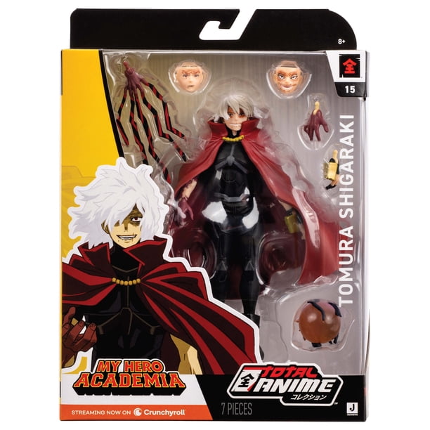 Total Anime Tomura Shigaraki - 6.5-inch Figure with Swappable