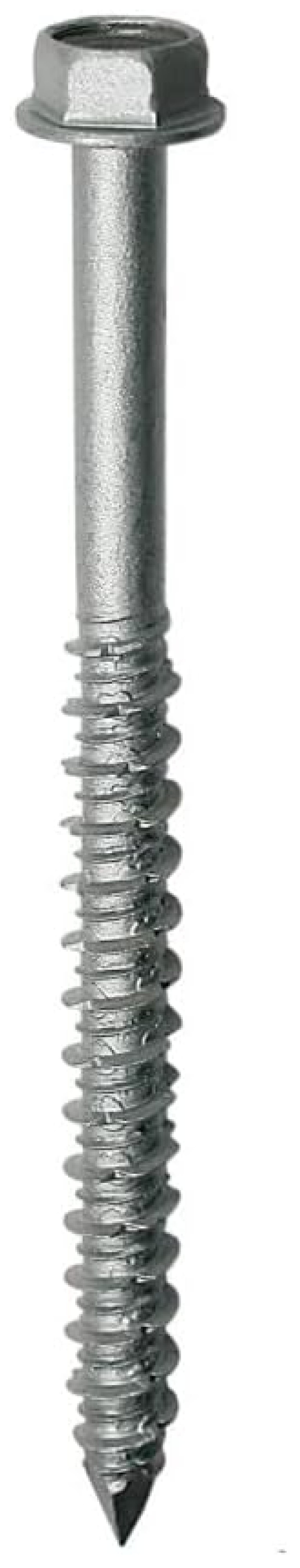 TTN25214HSS Titen 1/4 in. x 2-1/4 in. Hex-Head Stainless-Steel Concrete and Masonry Screw (100-Qty)