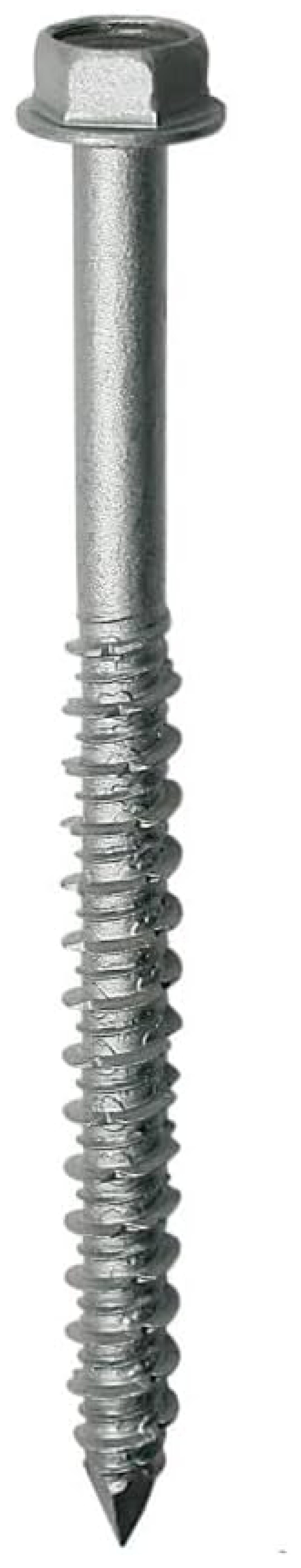 TTN25214HSS Titen 1/4 in. x 2-1/4 in. Hex-Head Stainless-Steel Concrete and Masonry Screw (100-Qty)