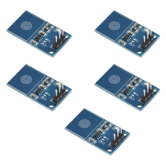 TTP223 Capacitive Touch Module, Low Power Design for Industrial Automation & Electronics (2.5V)