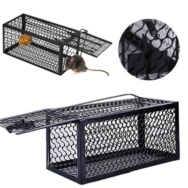 TTQVQQ Rat Traps Bait Indoor Humane Live Trap Catch and Release Best Ways to Catch Rats Squirrel and Other Live Animal