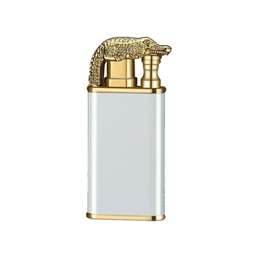 TTUHYWXI Classic Lighters, Pocket Style, Lighter for Candles, Assorted Colors,D One Size