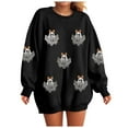 thumbnail image 1 of TTUHYWXI Halloween Sweatshirts For Women Sequin Pumpkin Tops Orange Long Sleeve Shirts Crew Neck Casual Pullover Top (Grey, XL), 1 of 6