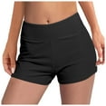 thumbnail image 1 of TTUHYWXI Period Swimwear Leakproof Swim Shorts Full Coverage High Waisted Swim Short Bottom Tankinis (Black, XXL), 1 of 8