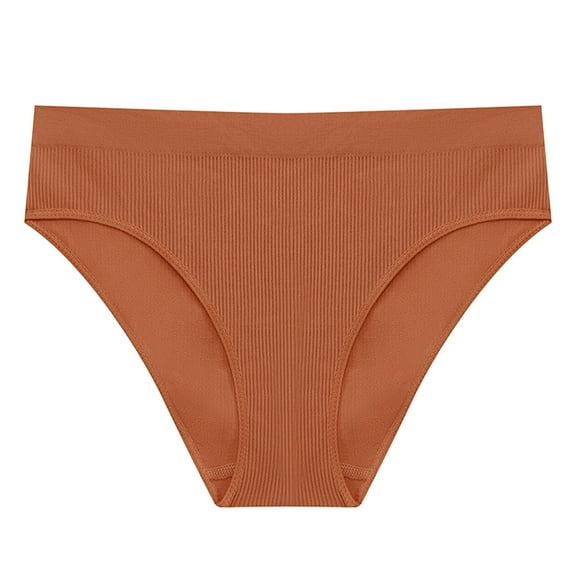 TTUHYWXI Period Underwear for Women Heavy Flow, Leakproof Menstrual Underwear Seamless Period Panties, No Show Panty (Orange, XL)